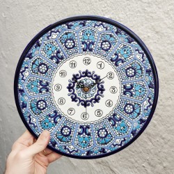 Ceramic Clock - 29 cm. -