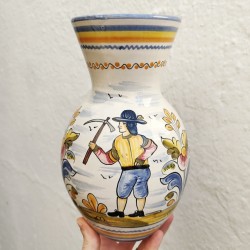 Jarron de cerámica - 25 cm. -