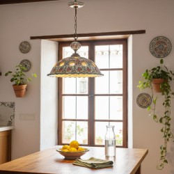 Lámpara "Cruz" - 35cm. -