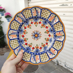 Plato "Castañuelas" - 24 cm. -