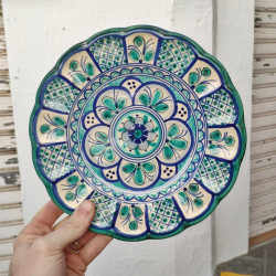 Plate "Castanets" - 24cm. -