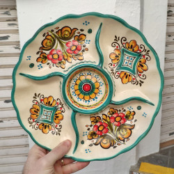 "Tapas" ceramic plate -...