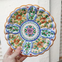 Plato "Cruz" - 24cm. -